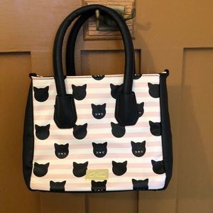 Betsey Johnson cat purse